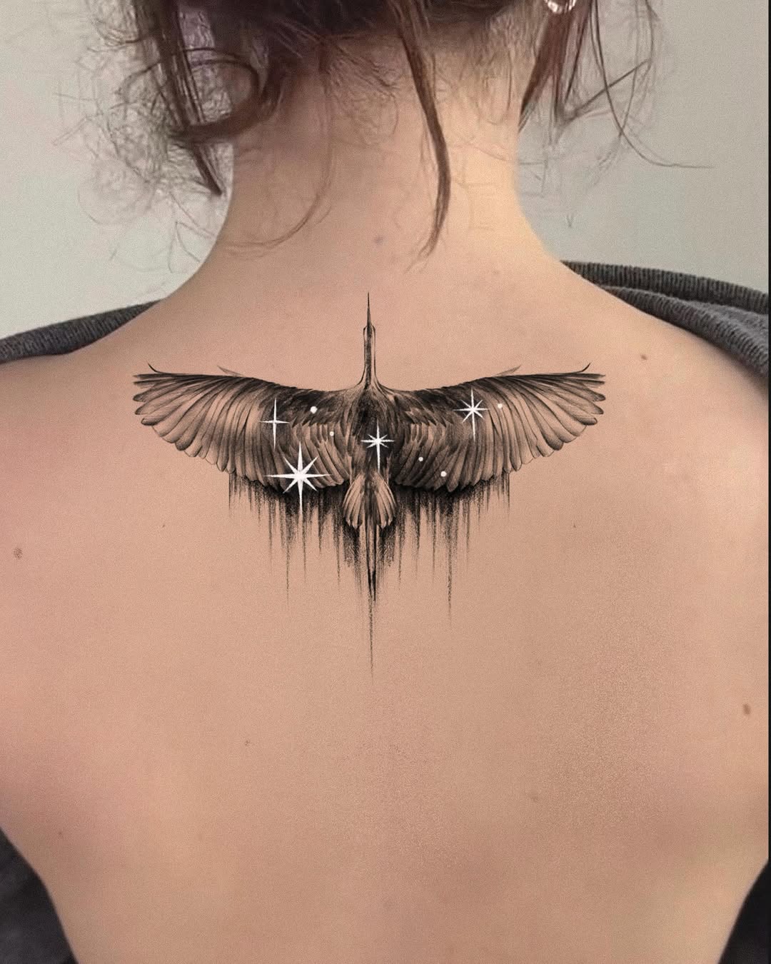 Tattoo by @dw_tattooer — black_and_grey, dotwork