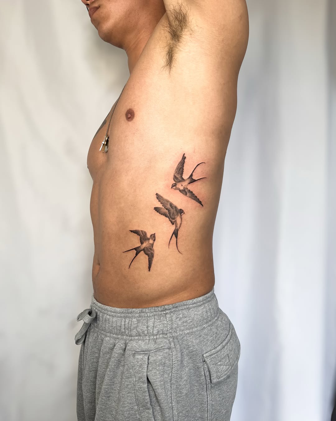 Tattoo by @chyzh.ttt — fine_line, black_and_grey