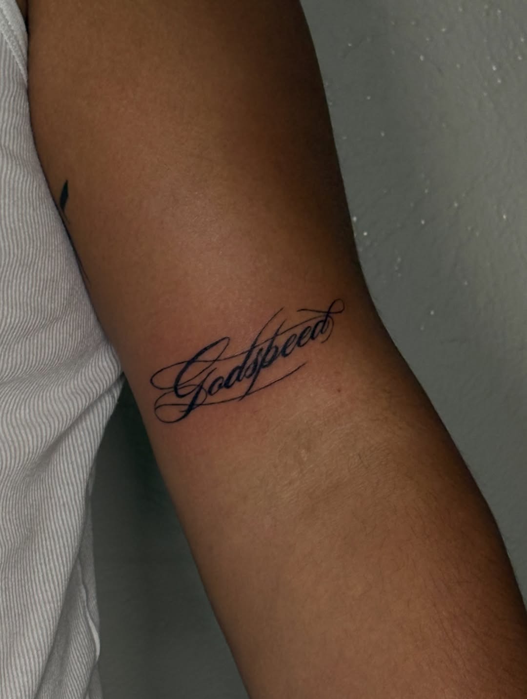 Tattoo by @inkedbyvalentina_ — lettering_script, fine_line