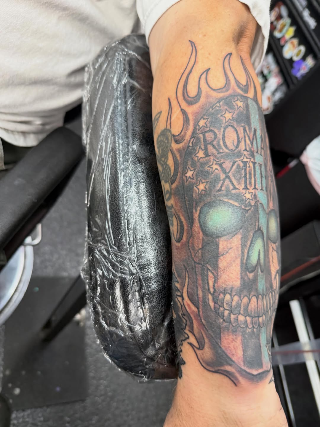 Tattoo by @seanhollandtat2 — black_and_grey, realism