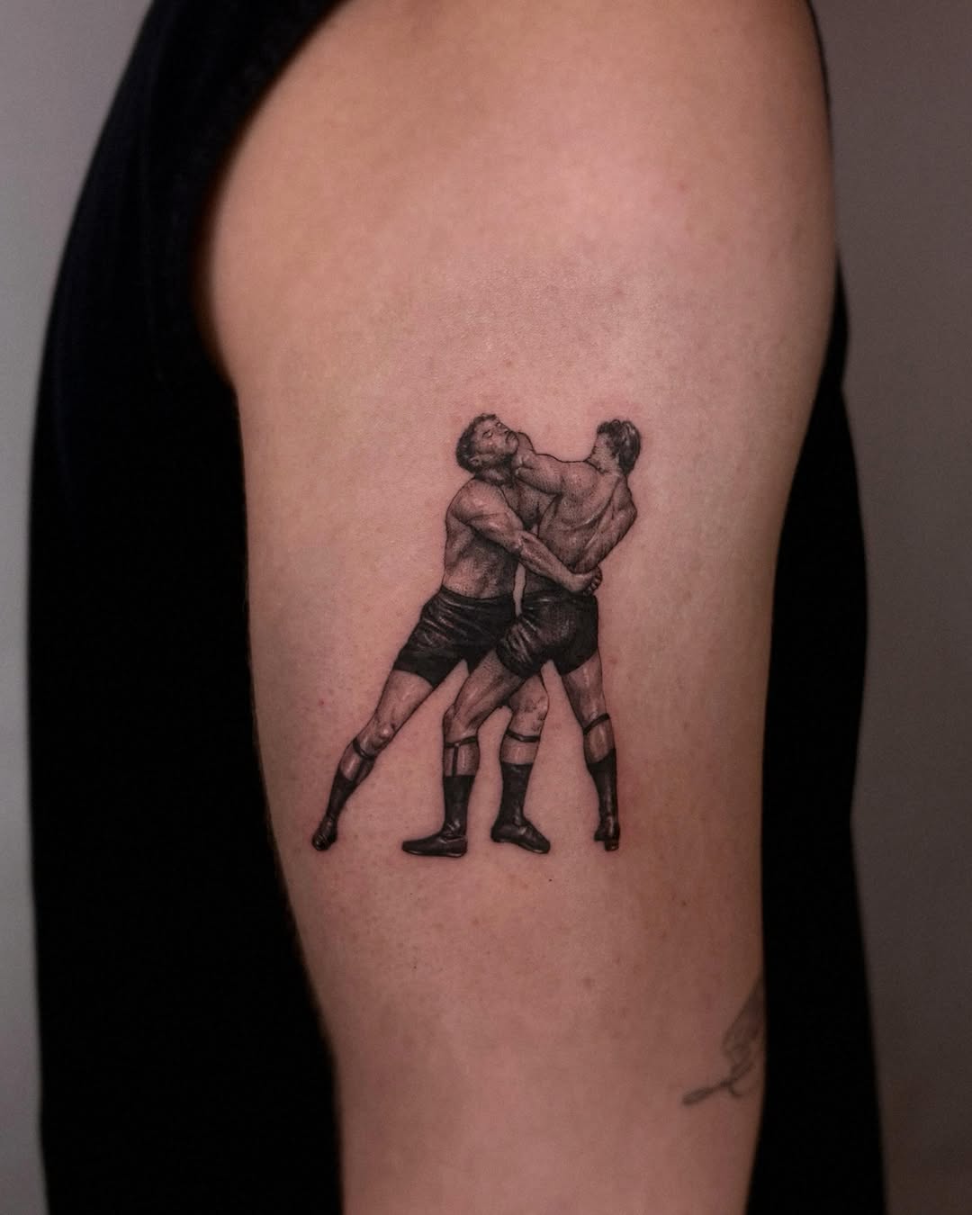 Tattoo by @tattedbygnyc โ realism, black_and_grey