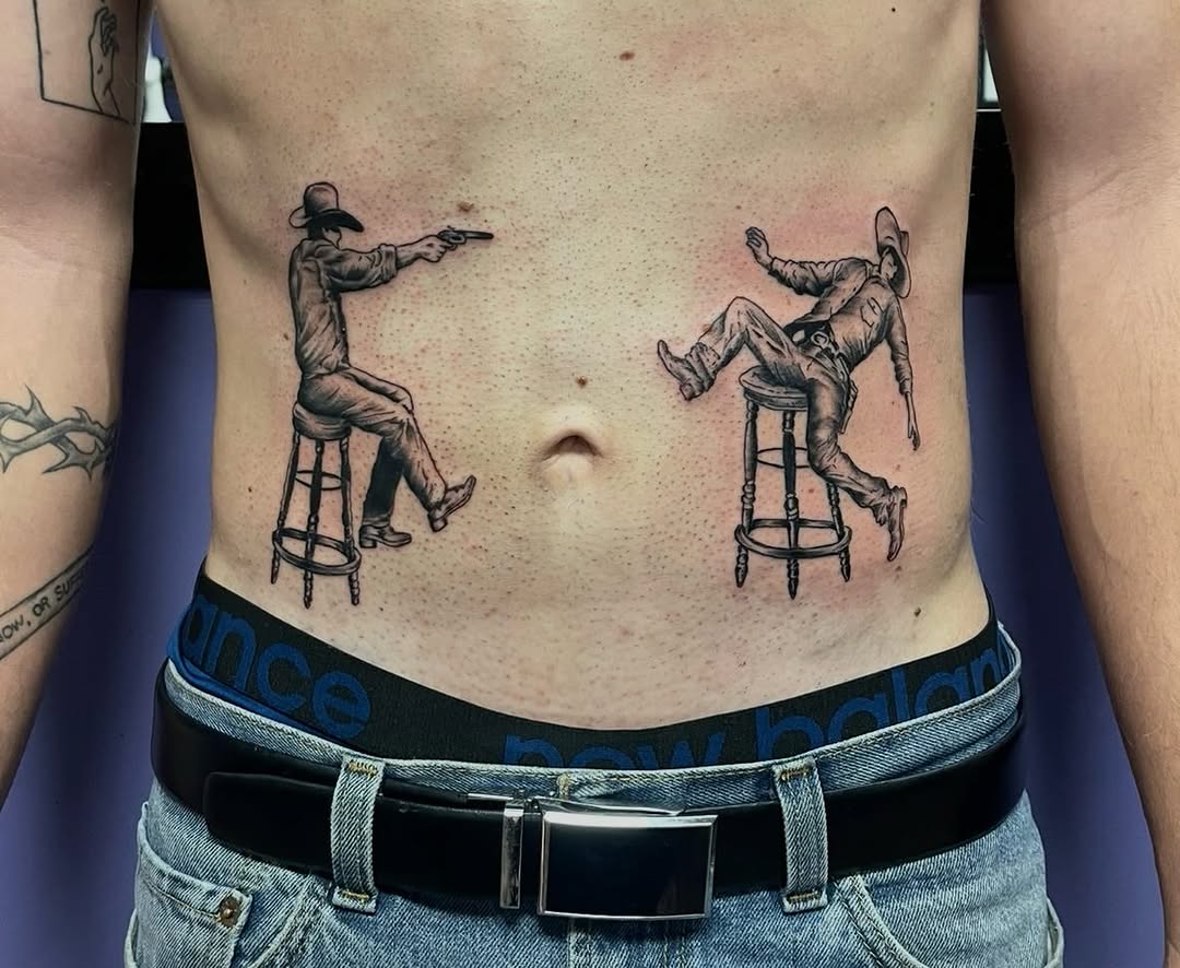 Tattoo by @inkbymark904 — black_and_grey