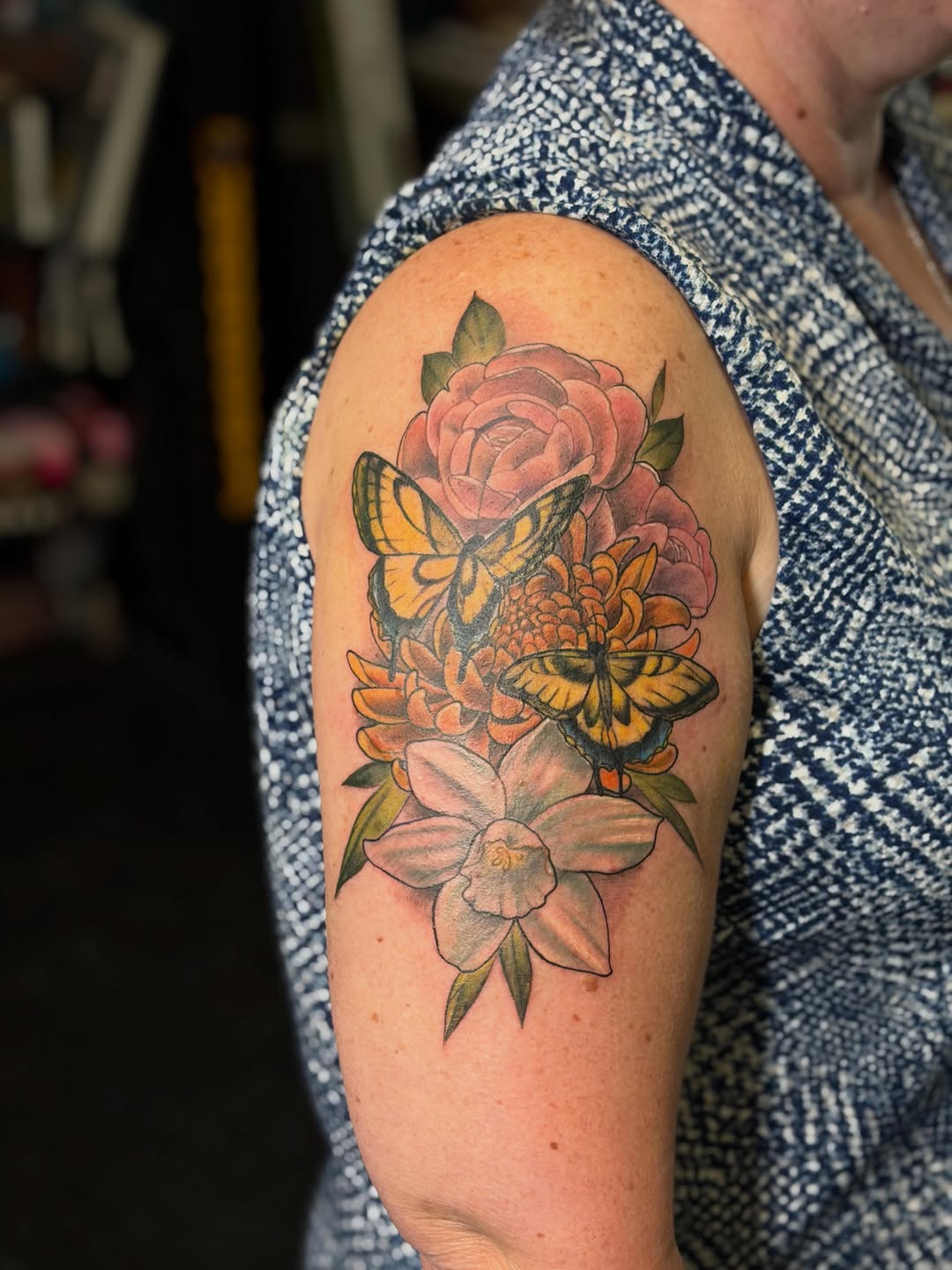 Tattoo by @luci.bat.tattoo β realism, neo_traditional