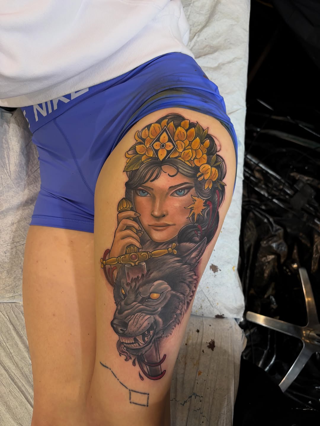 Tattoo by @luci.bat.tattoo β neo_traditional, realism