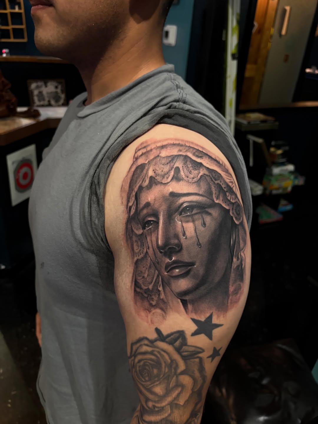 Tattoo by @luci.bat.tattoo β black_and_grey, realism