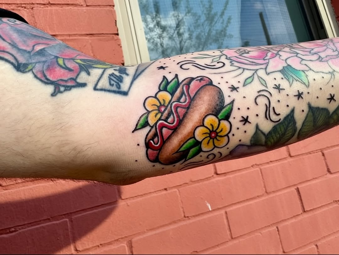 Tattoo by @nuclearhearttattoos — american_traditional
