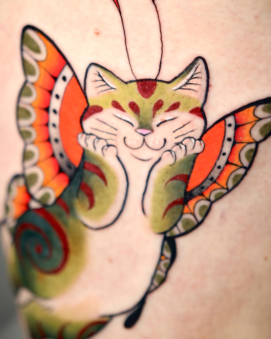 Tattoo by @cordero.inks — neo_traditional, japanese_irezumi