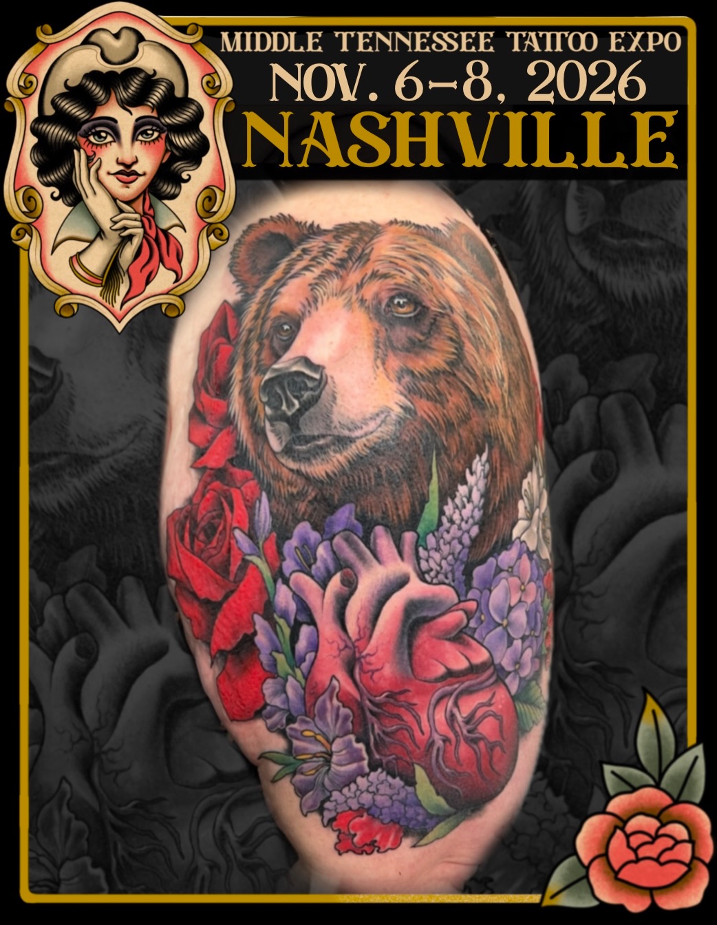 Tattoo by @skerrybrownie — realism, black_and_grey