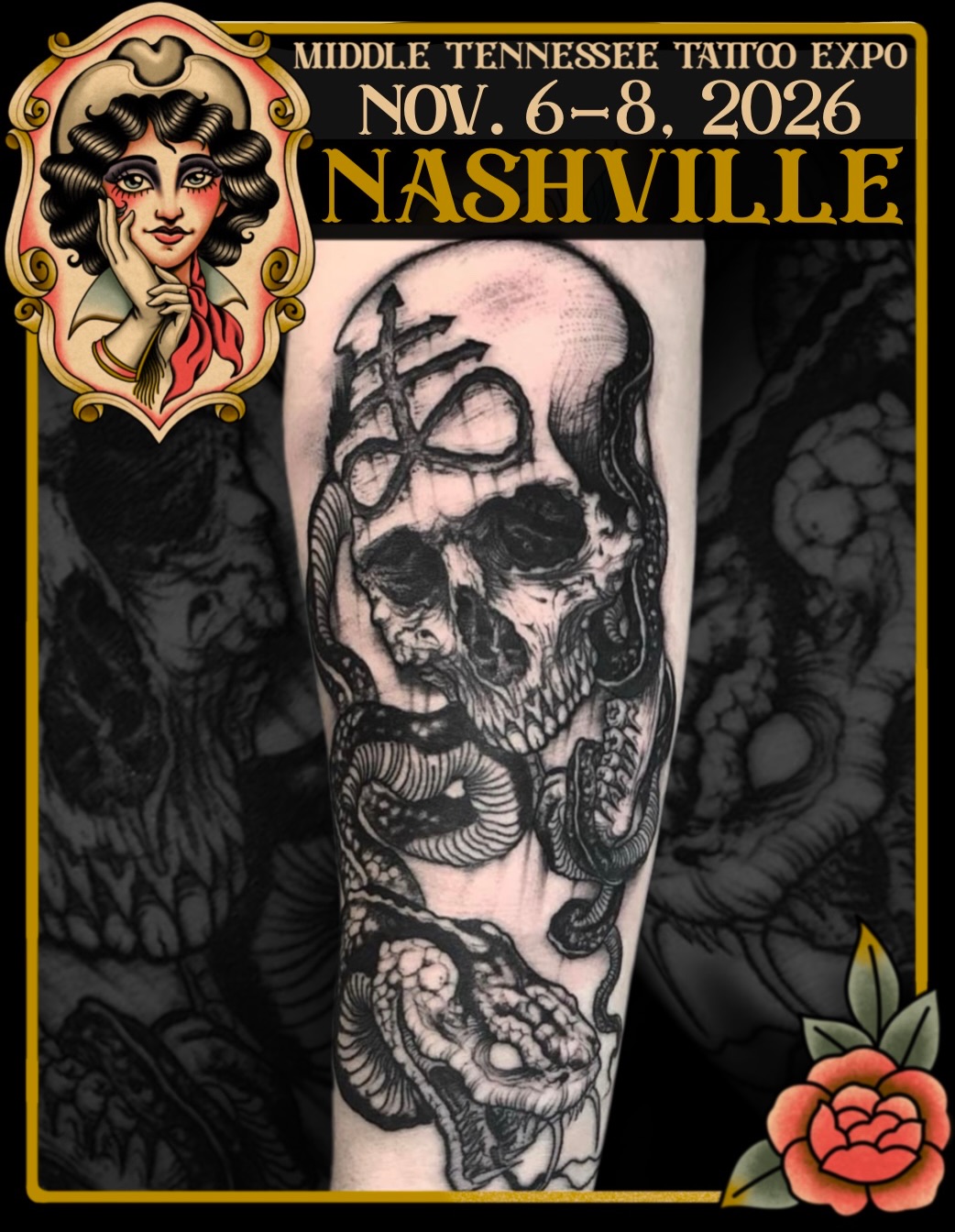 Tattoo by @skerrybrownie — dark_realism, blackwork