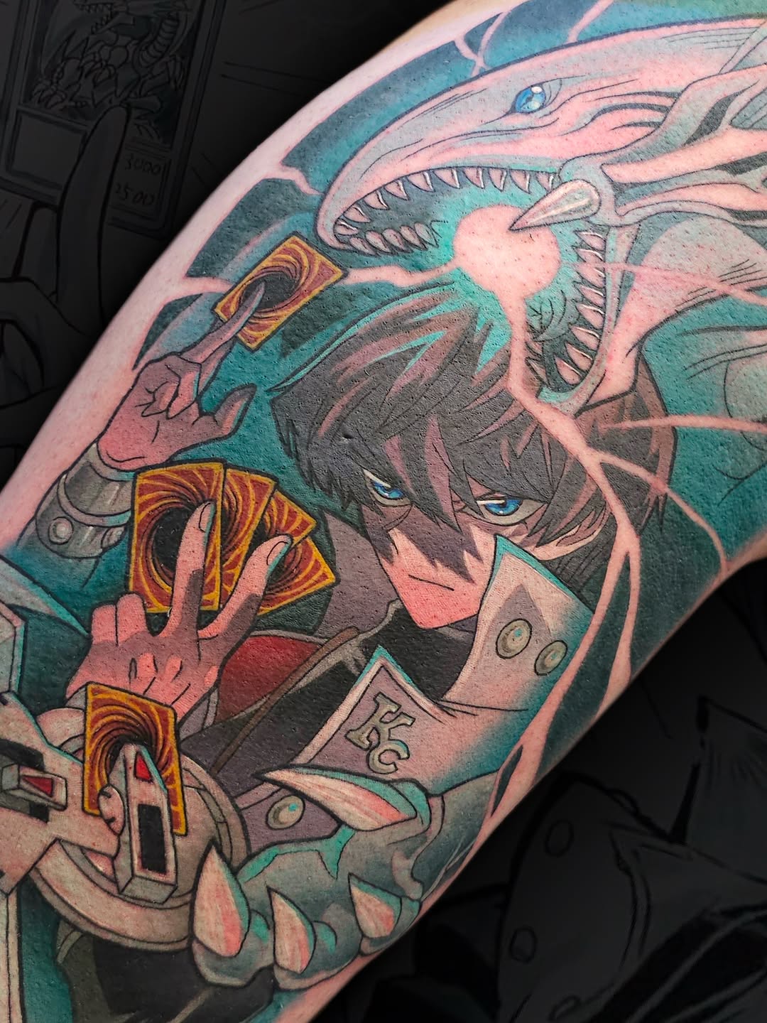 Tattoo by @tashy.arts — anime, realism
