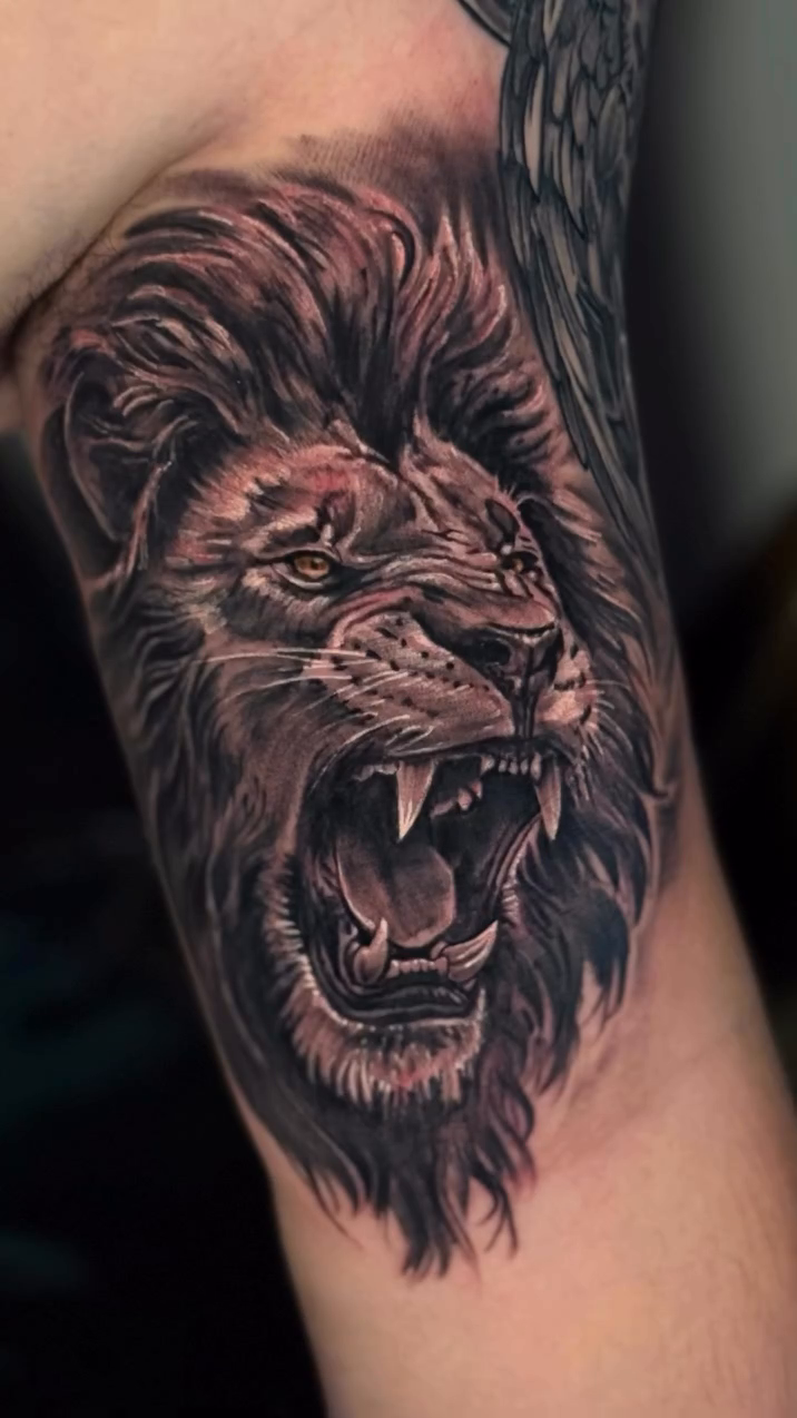 Tattoo by @210miketheinkman β realism, black_and_grey