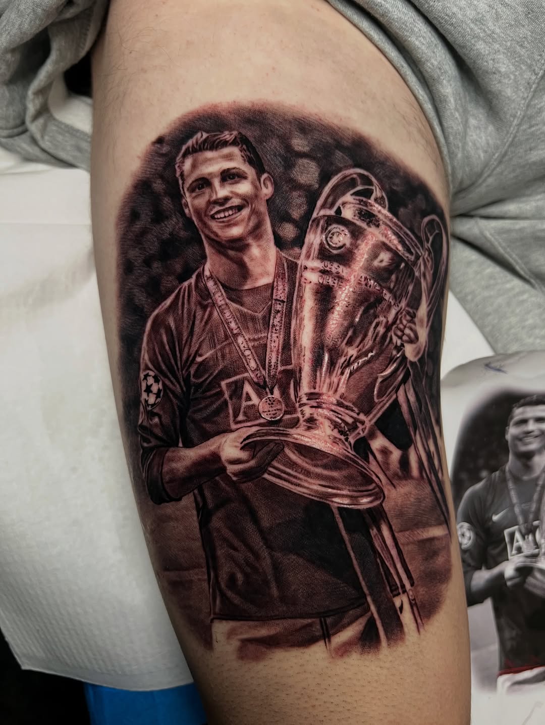 Tattoo by @bj_inks — realism, black_and_grey