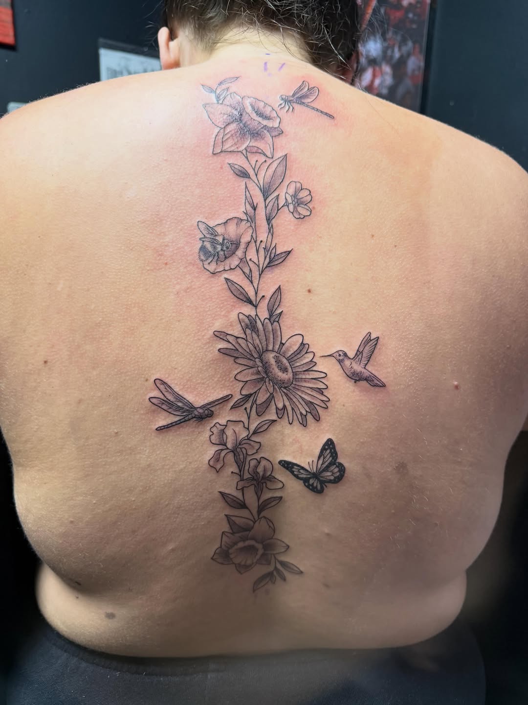 Tattoo by @haileysharpstabs โ fine_line, black_and_grey