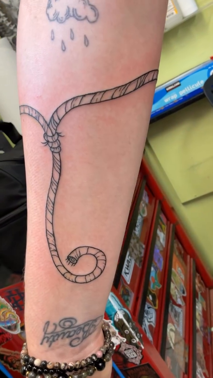 Tattoo by @roachrude — fine_line