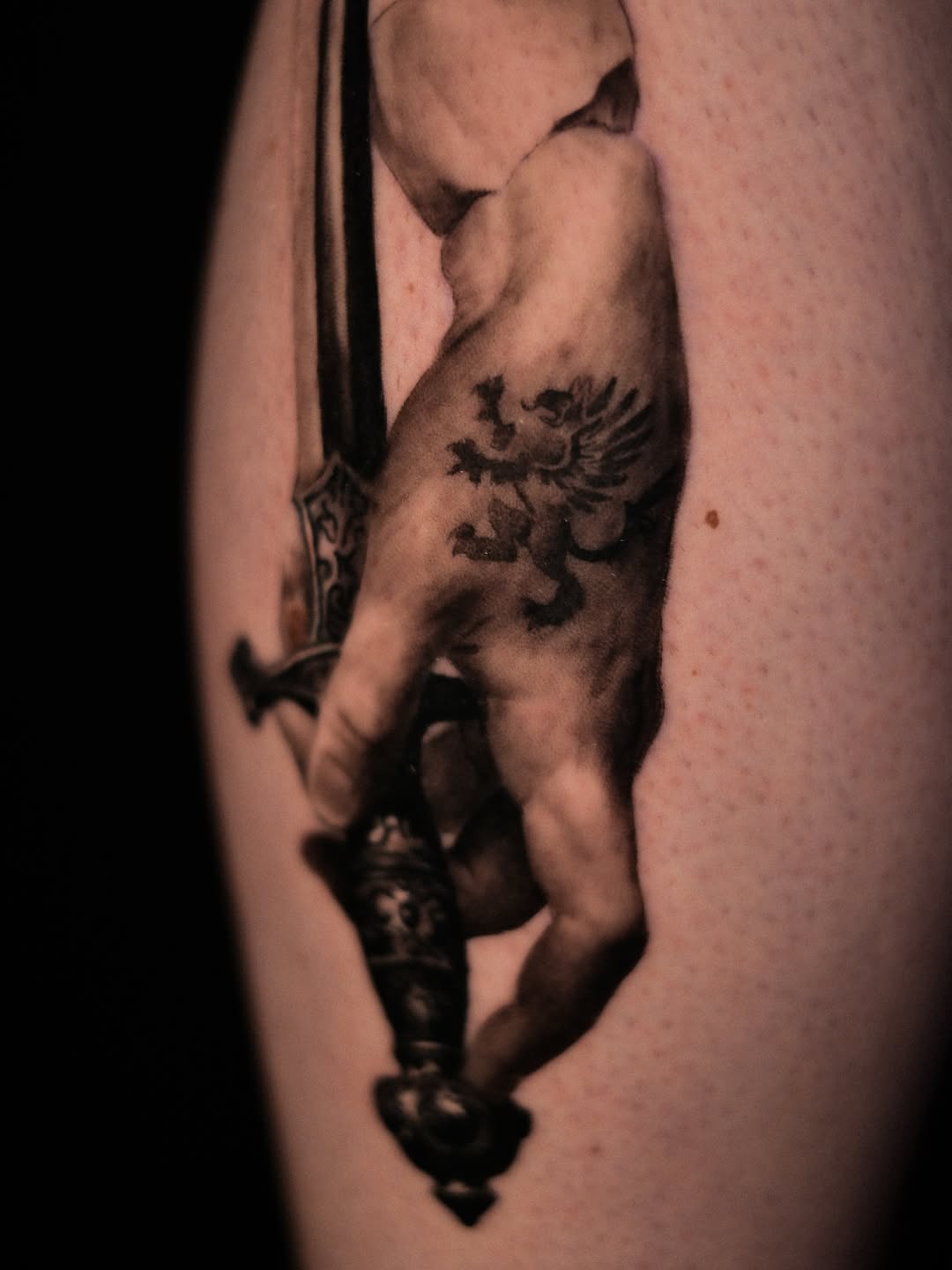 Tattoo by @stadnyque โ realism, black_and_grey