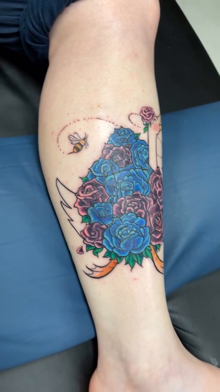 Tattoo by @roachrude — illustrative