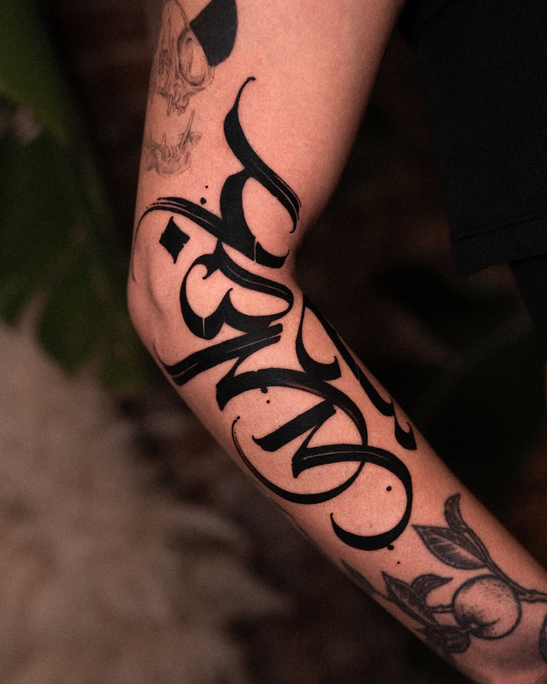 Tattoo by @low.original — lettering_script