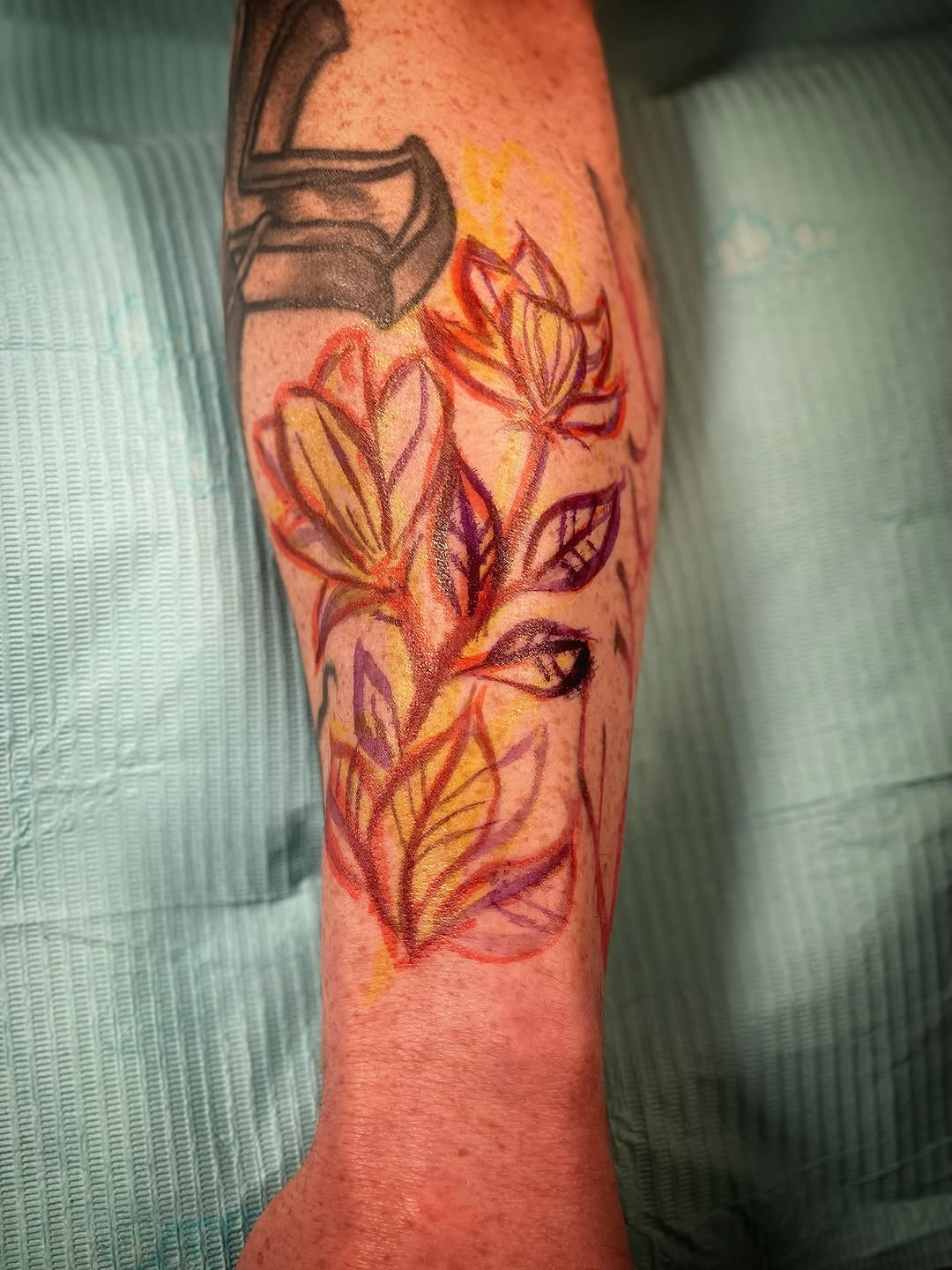 Tattoo by @chriskleeartist — sketch