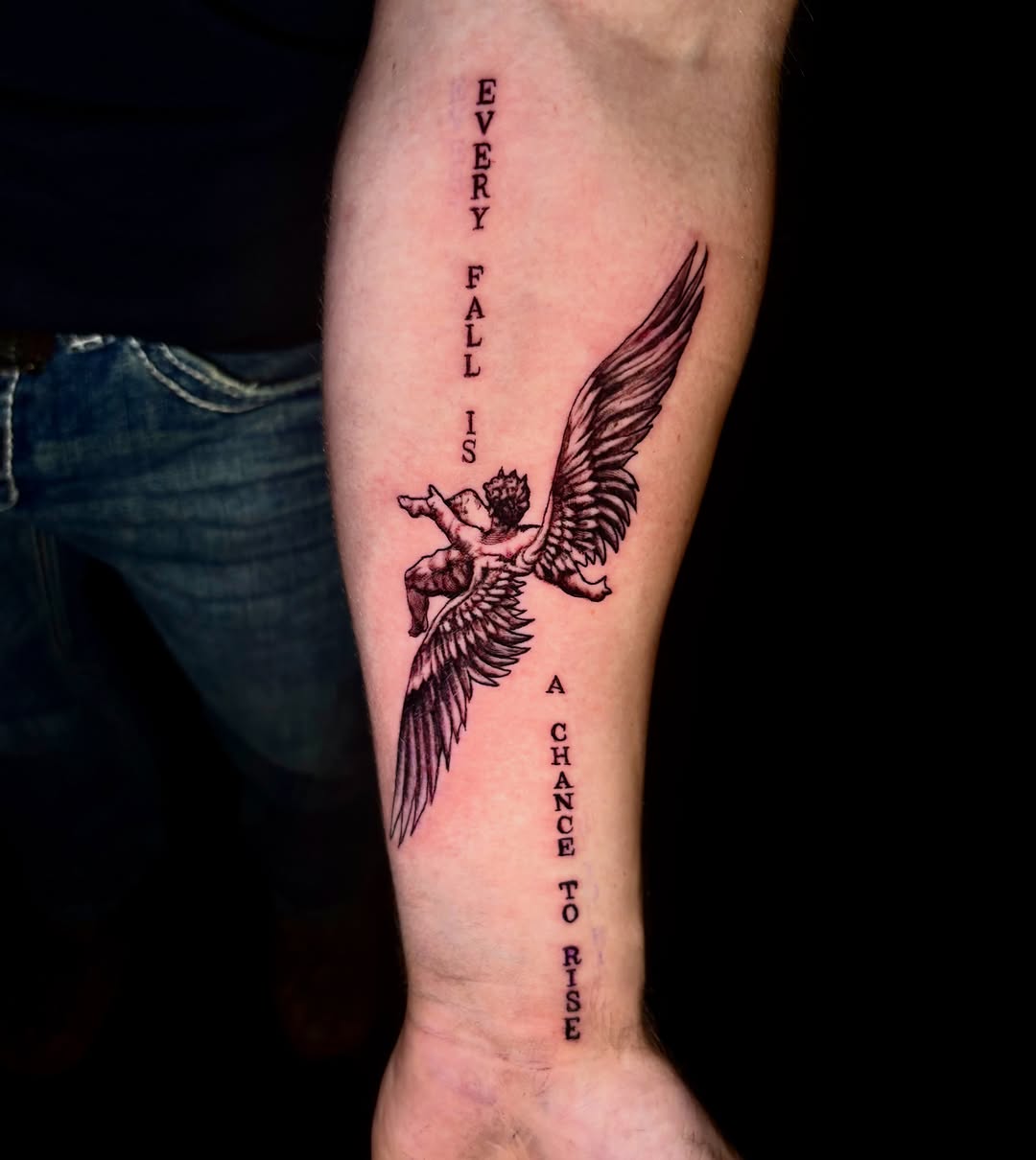 Tattoo by @deviousink1 โ lettering_script