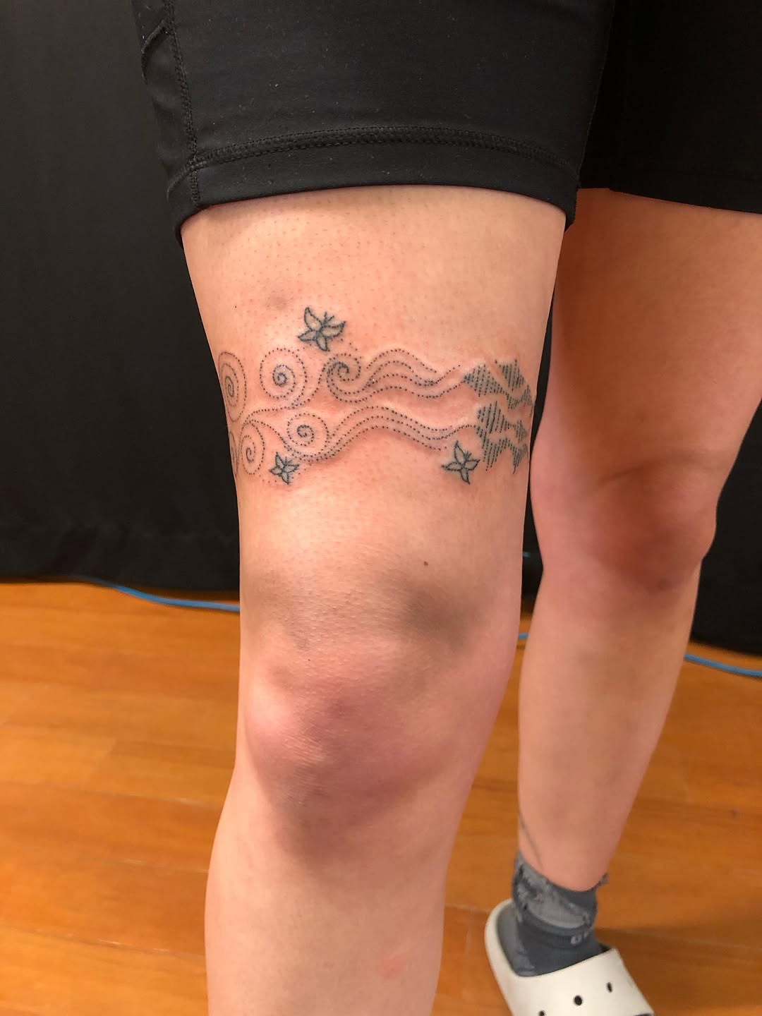 Tattoo by @rat.hearts โ fine_line, dotwork