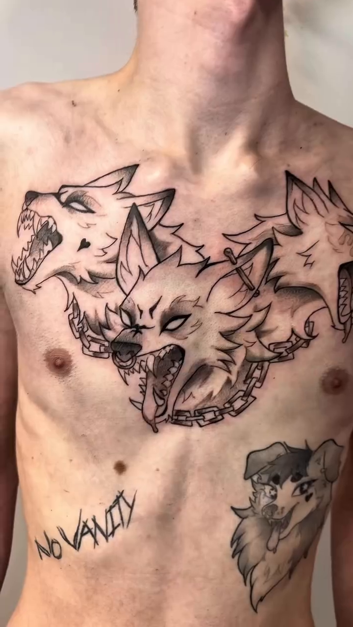 Tattoo by @bloodlust.blaire — black_and_grey, realism