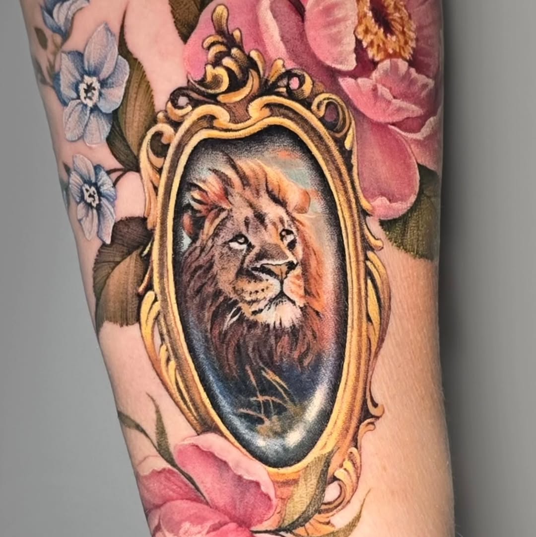 Tattoo by @mary.moss.tats — realism, black_and_grey