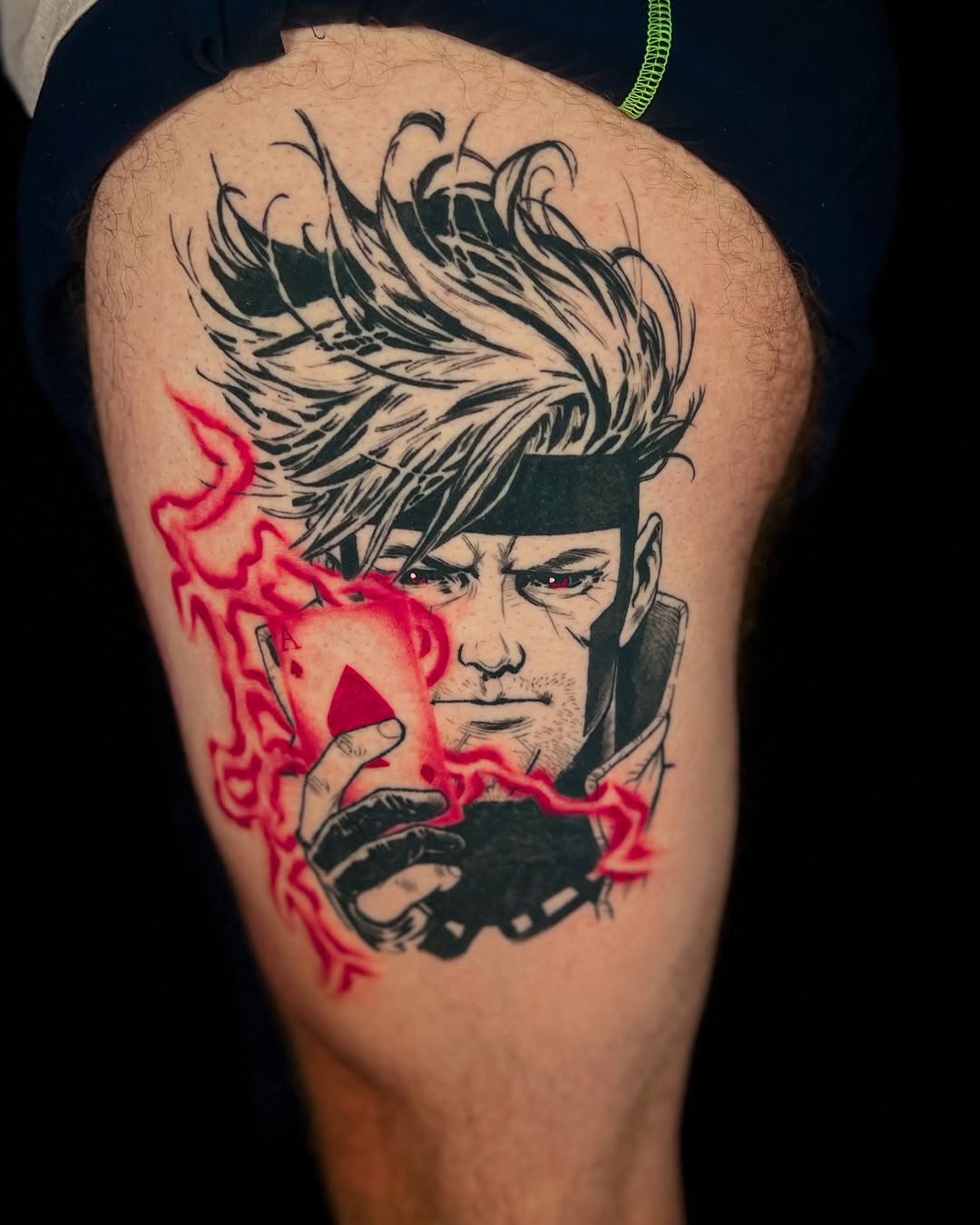 Tattoo by @snakesanddaggers โ anime, black_and_grey