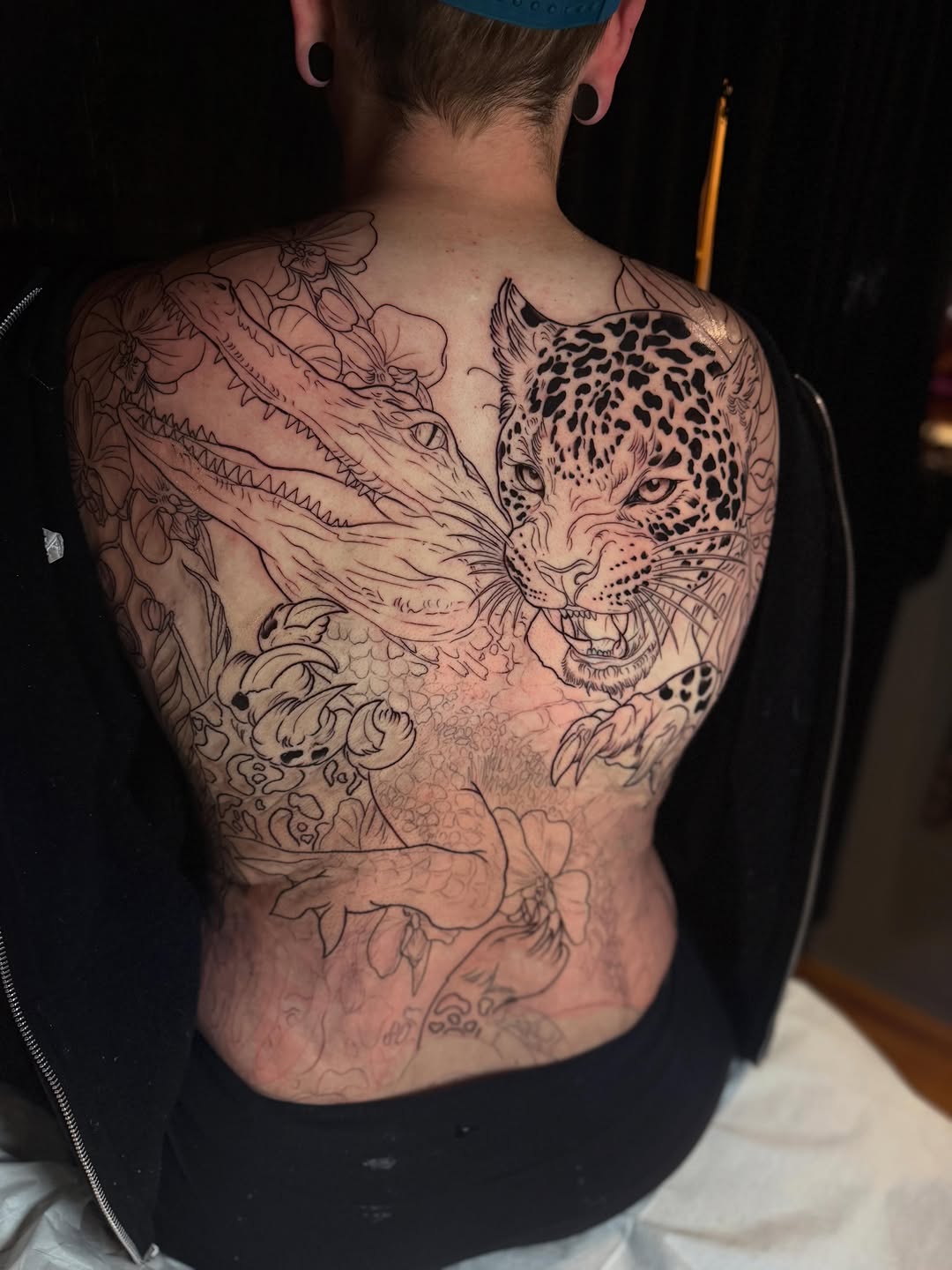 Tattoo by @kassidilla_tattoos β blackwork, realism