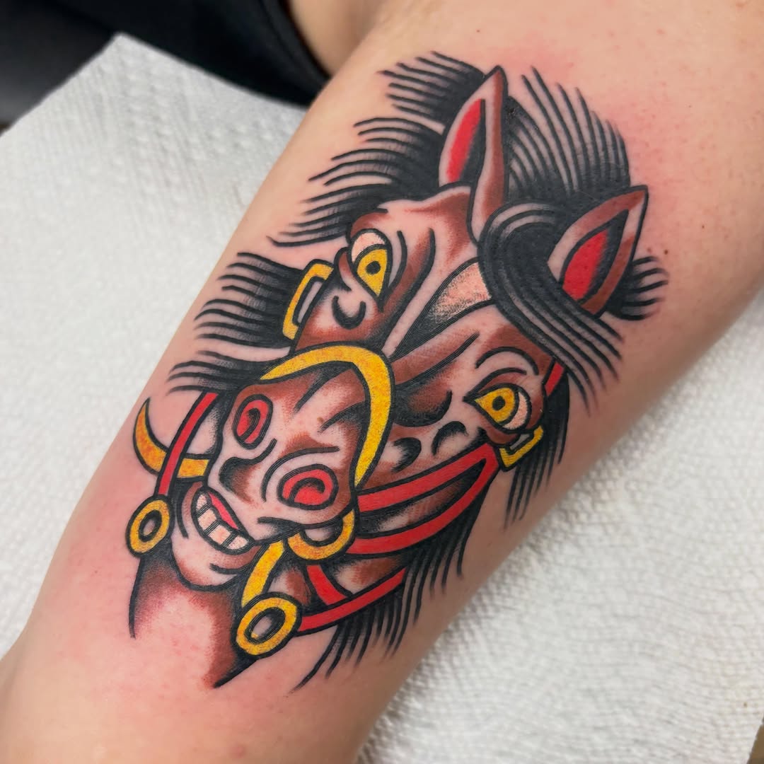 Tattoo by @brentallentattoos — american_traditional