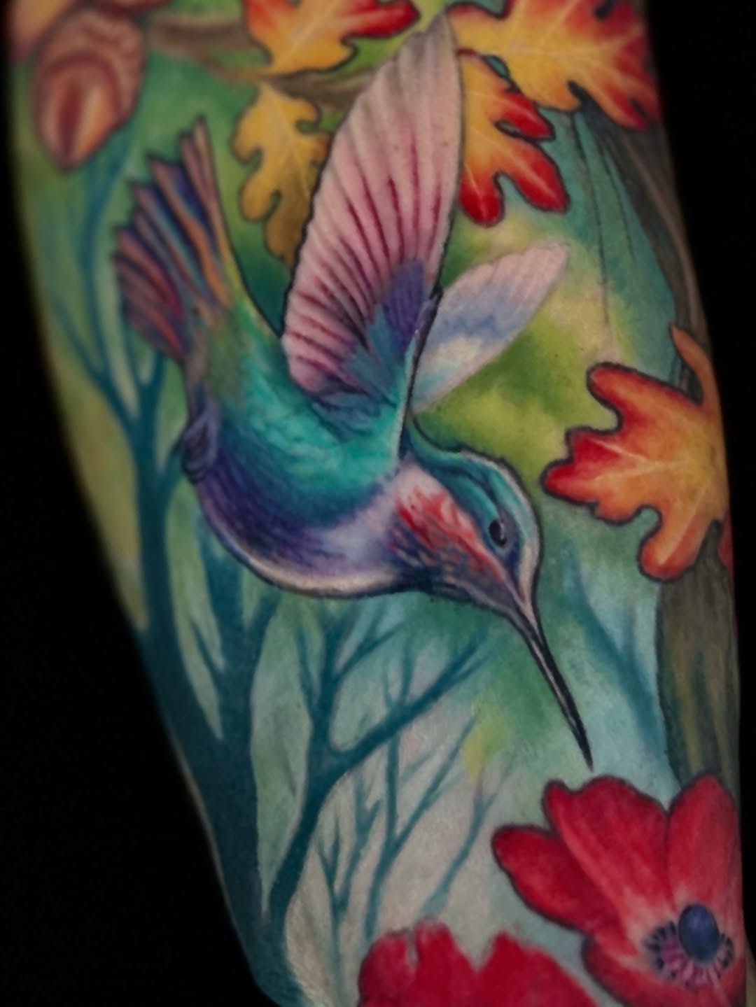 Tattoo by @brianchamberstattoo — realism, watercolor