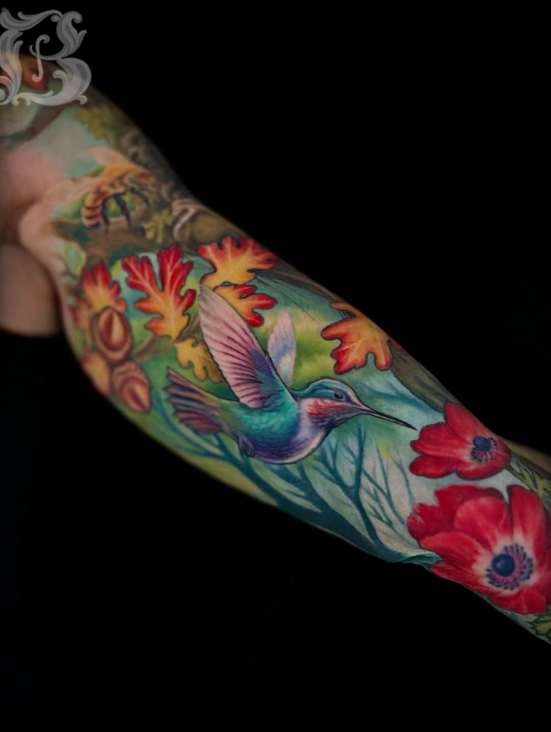 Tattoo by @brianchamberstattoo — realism, watercolor