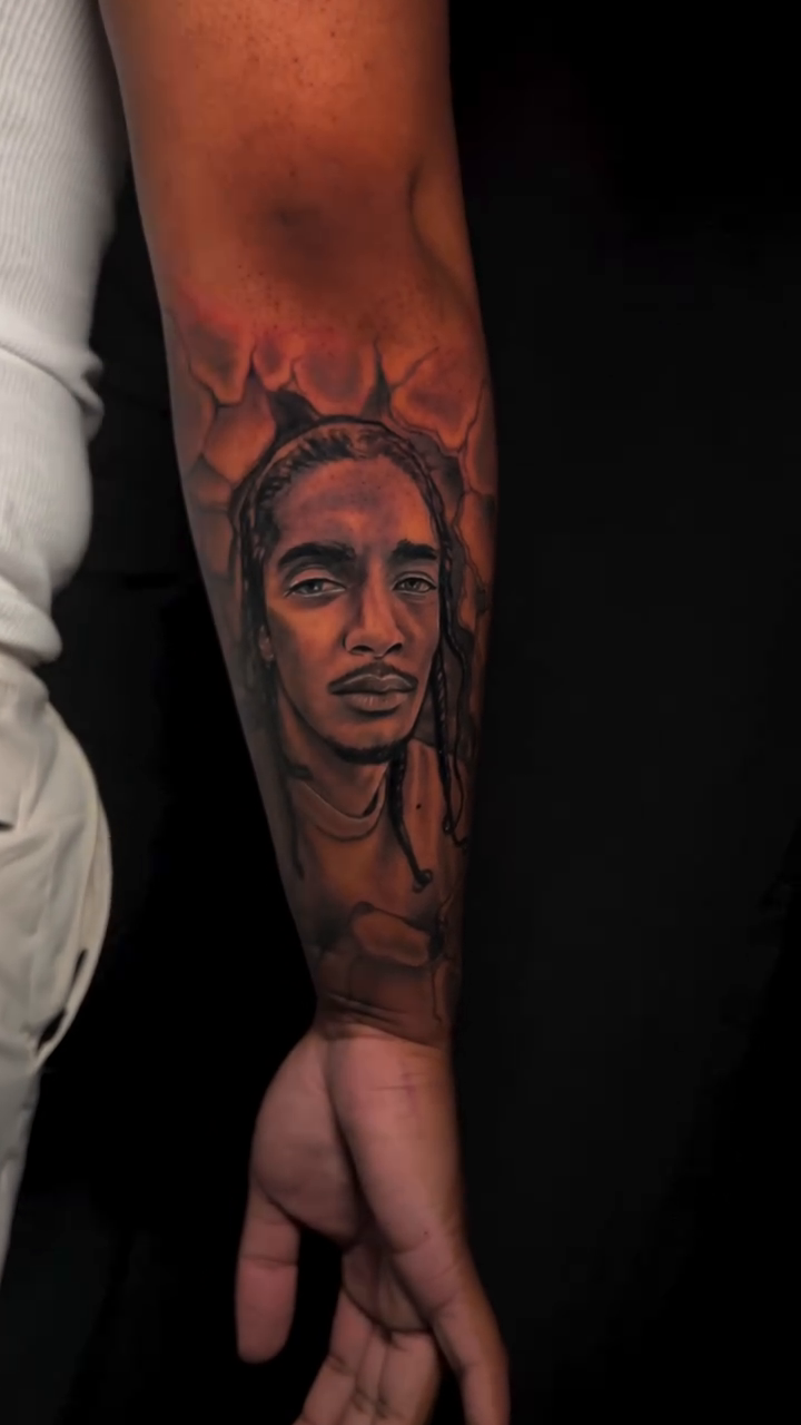 Tattoo by @ghostinktattoos — realism, black_and_grey