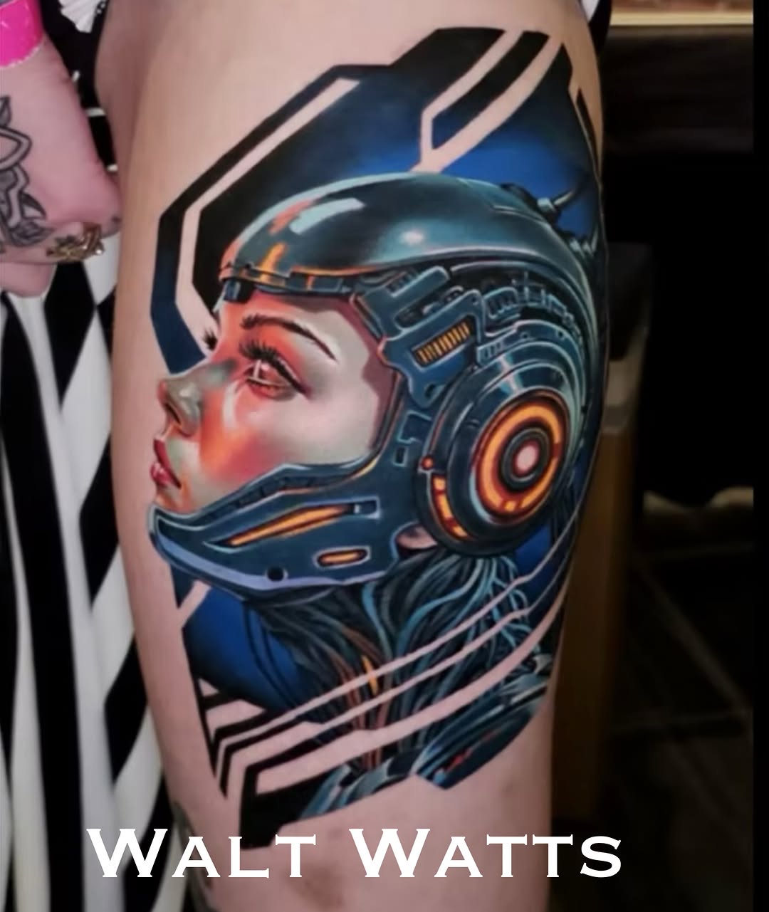 Tattoo by @waltwattstattoos — realism, new_school