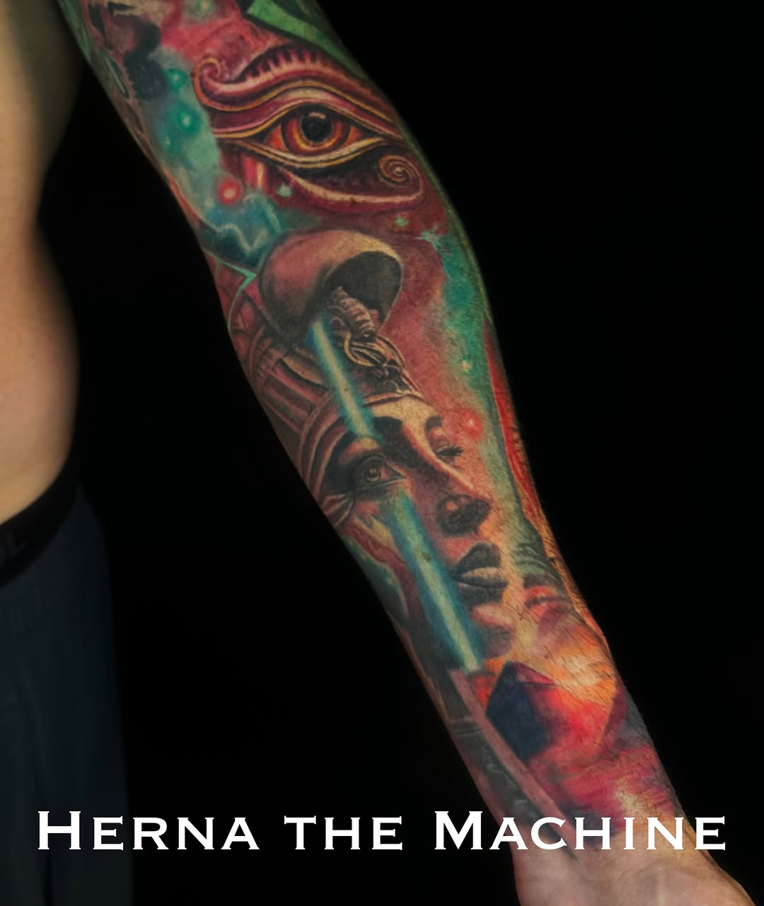 Tattoo by @waltwattstattoos — realism, trash_polka