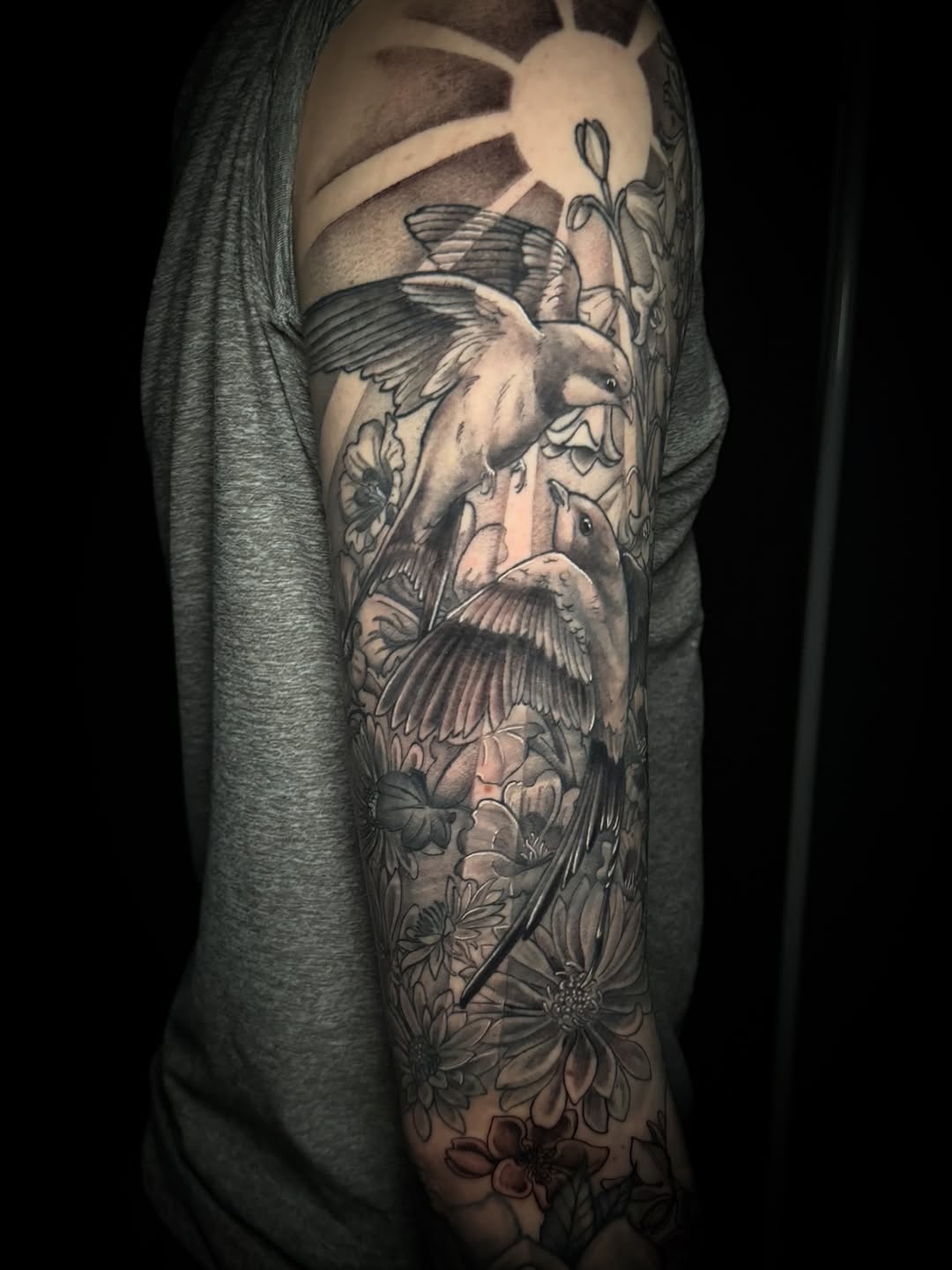 Tattoo by @ashesandthorns โ black_and_grey, realism