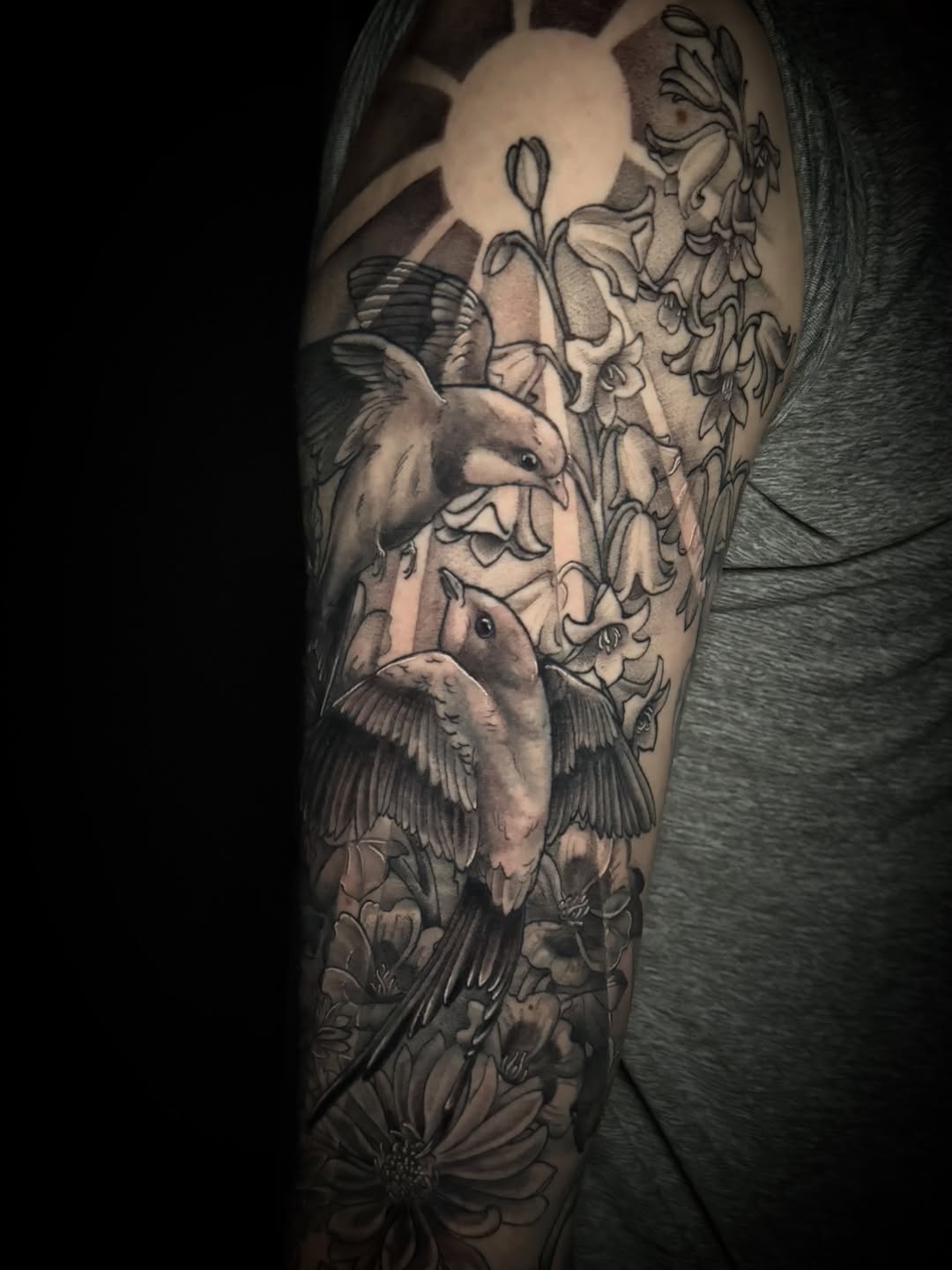 Tattoo by @ashesandthorns โ realism, black_and_grey