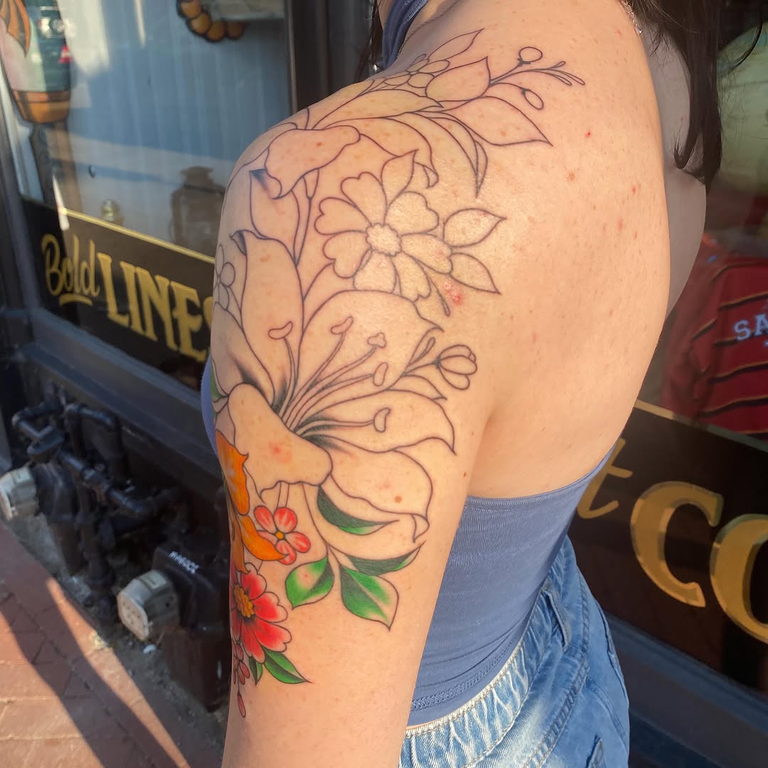 Tattoo by @lady_lively — illustrative, japanese_irezumi