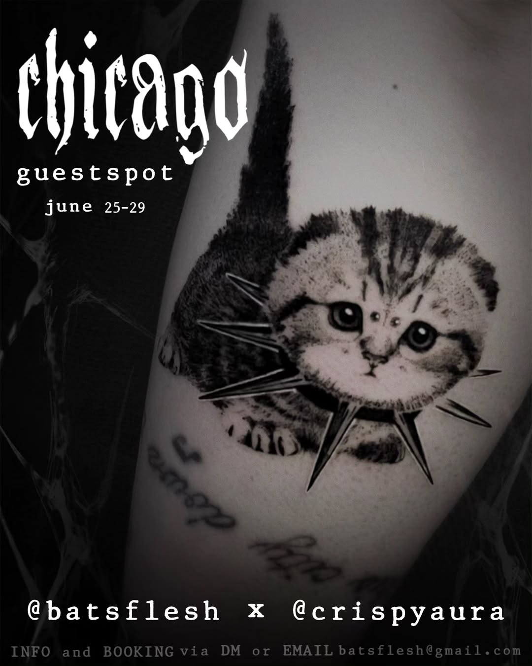 Tattoo by @batsflesh — realism, black_and_grey