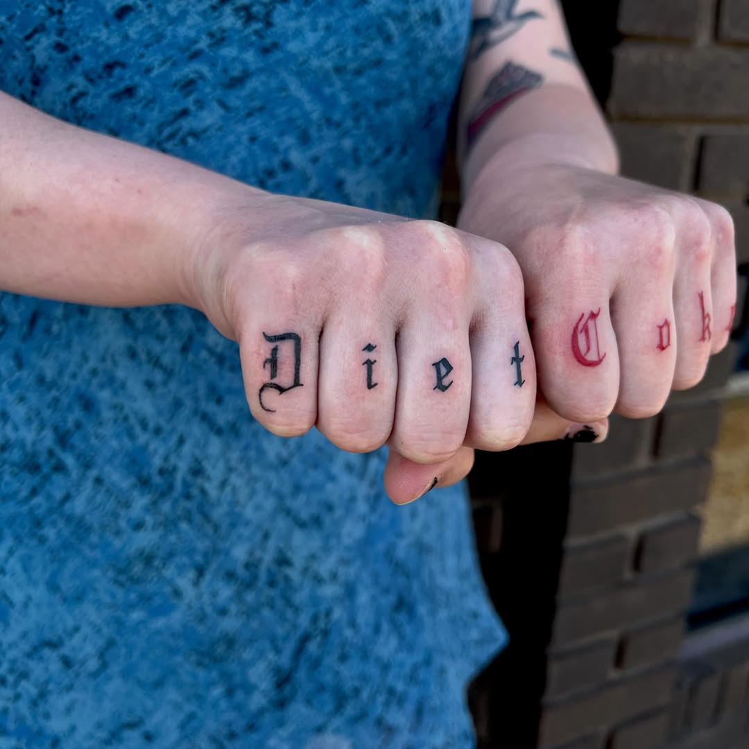 Tattoo by @lilriss.tattoos β lettering_script, blackwork