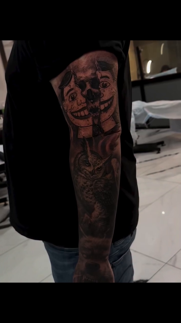 Tattoo by @dannylepore — dark_realism, black_and_grey