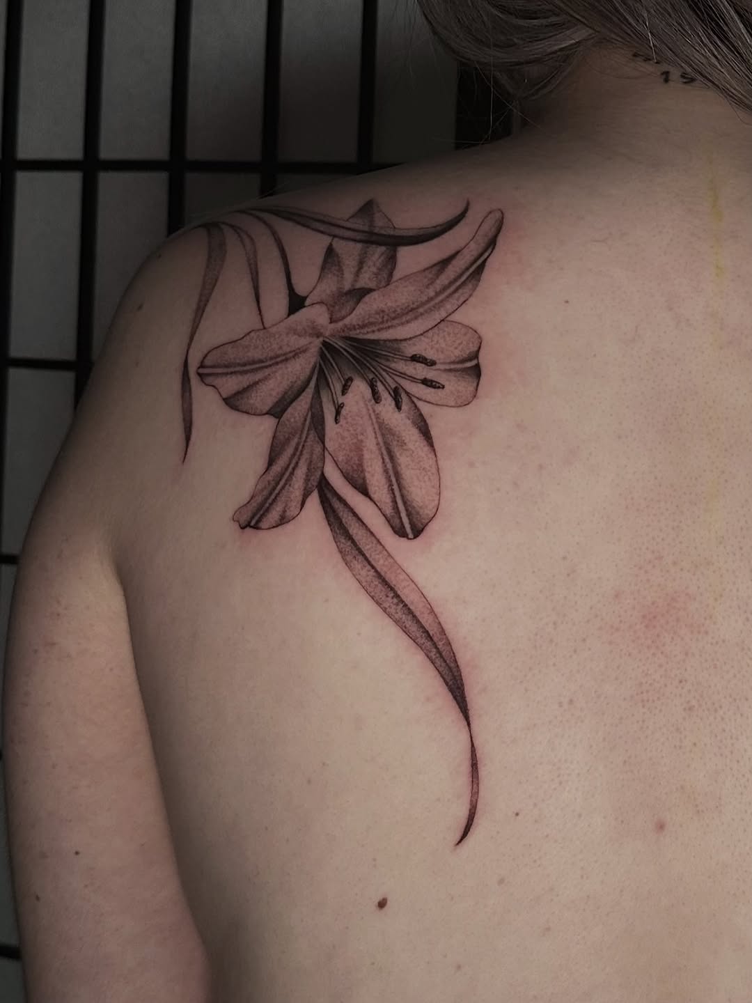 Tattoo by @arisdanielletattoos — black_and_grey, realism
