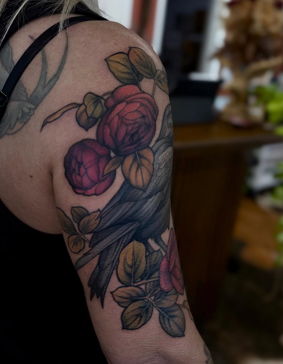 Tattoo by @quagswag β realism, black_and_grey