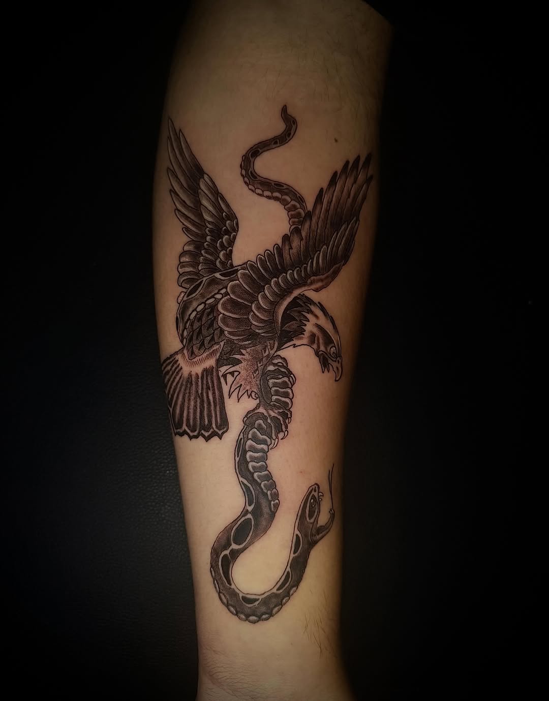 Tattoo by @tattedbymyst โ black_and_grey, illustrative