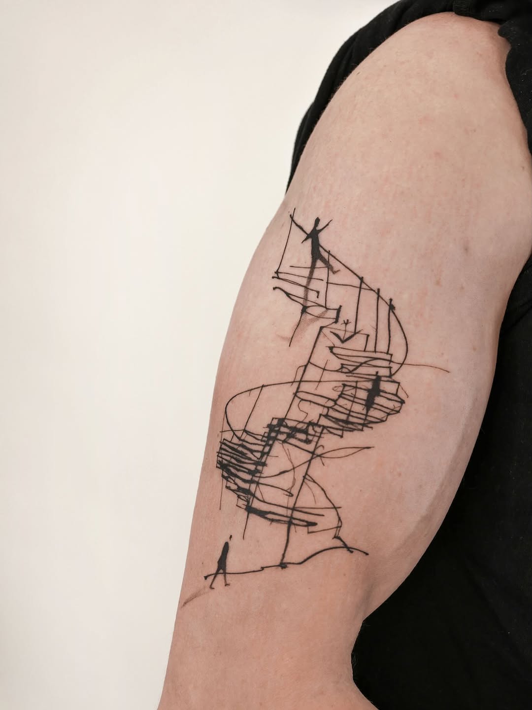 Tattoo by @today_do_black — illustrative, sketch