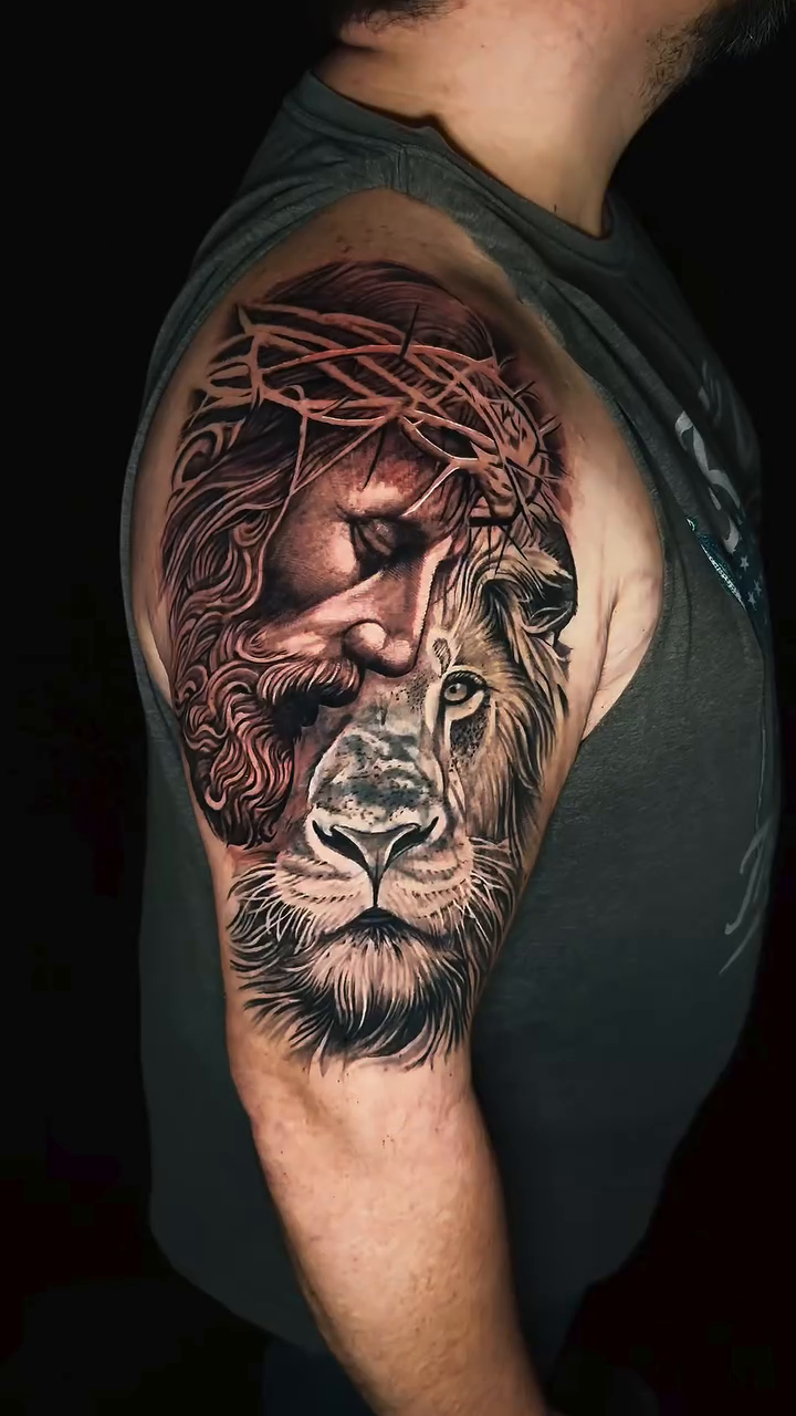 Tattoo by @330tattooist — realism, black_and_grey