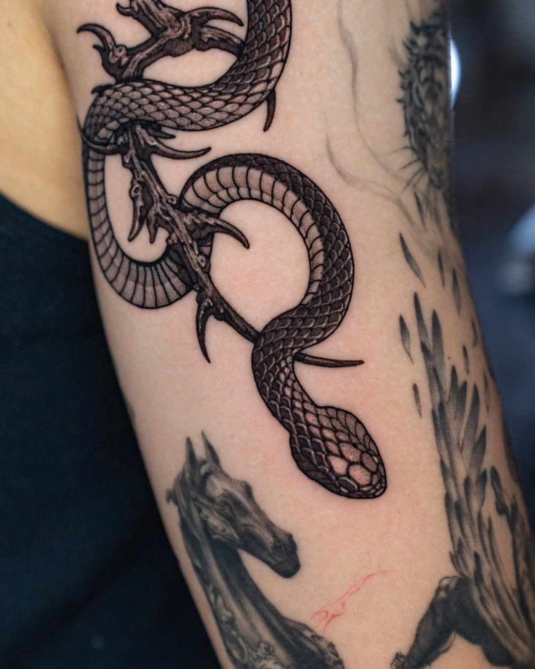 Tattoo by @koonoblk โ black_and_grey, realism