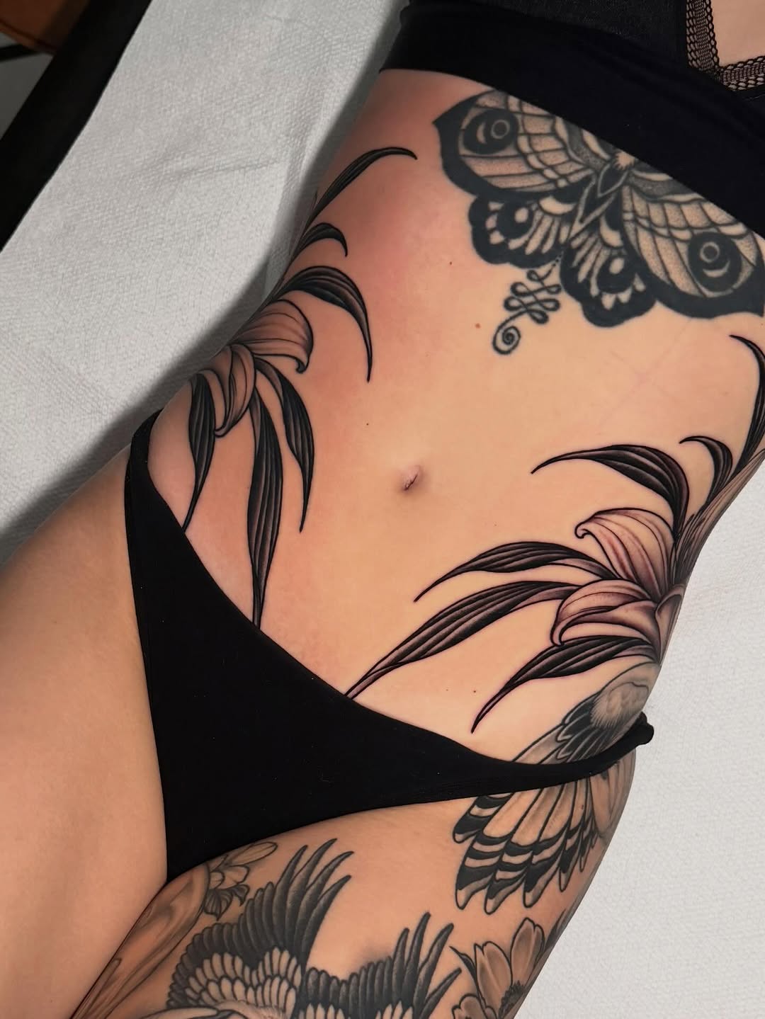 Tattoo by @henrytattoos — black_and_grey, japanese_irezumi