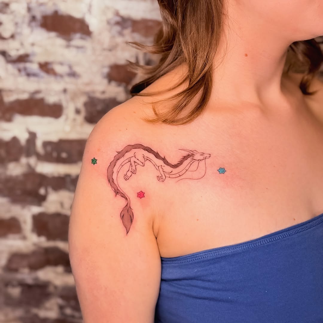 Tattoo by @juhsdink โ anime