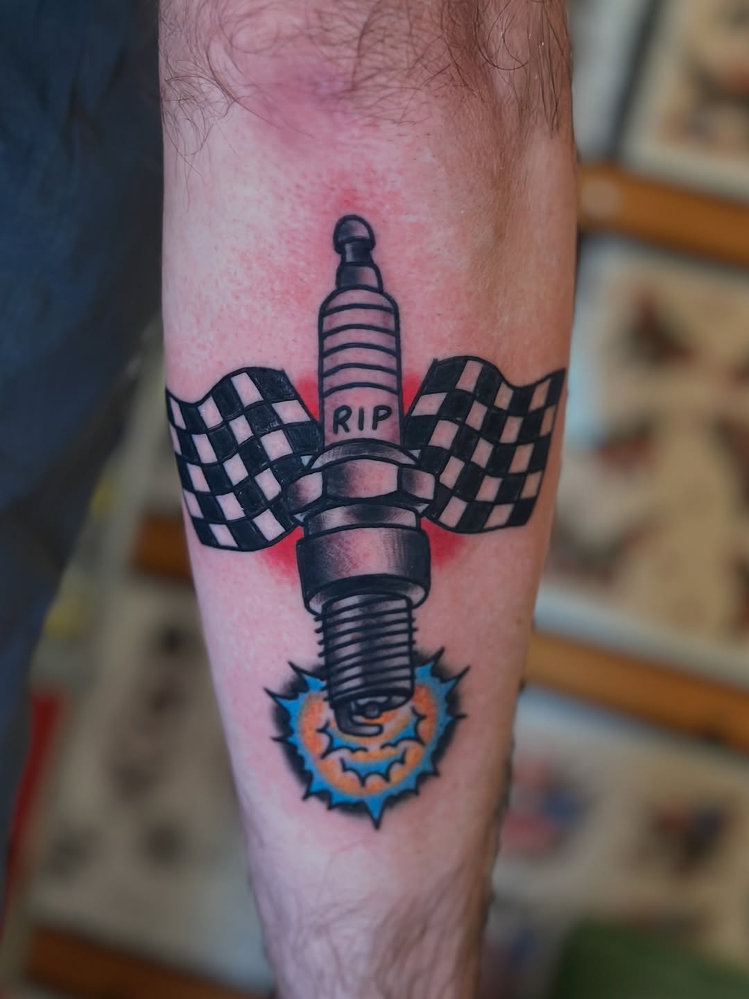 Tattoo by @beardedgentleman — american_traditional, illustrative