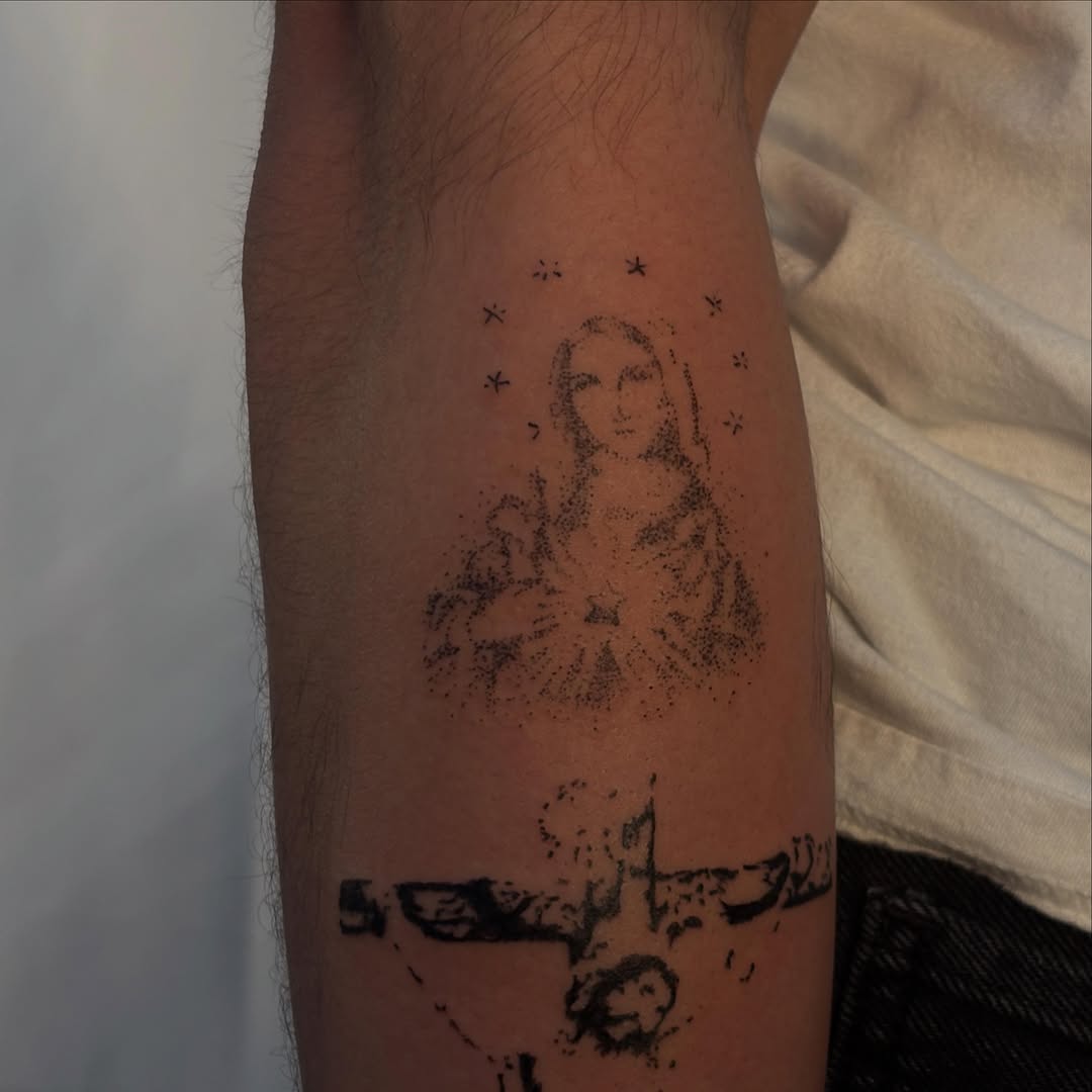Tattoo by @erinhasagun โ dotwork, black_and_grey